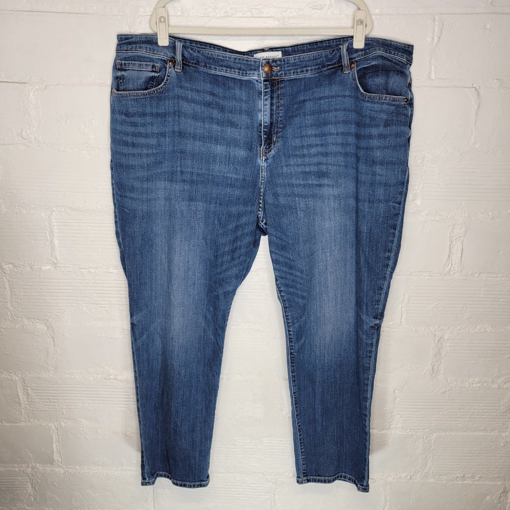 Lane Bryant Women's Size 26 Jeans Mid Rise Boyfriend Flex Magic Waistband